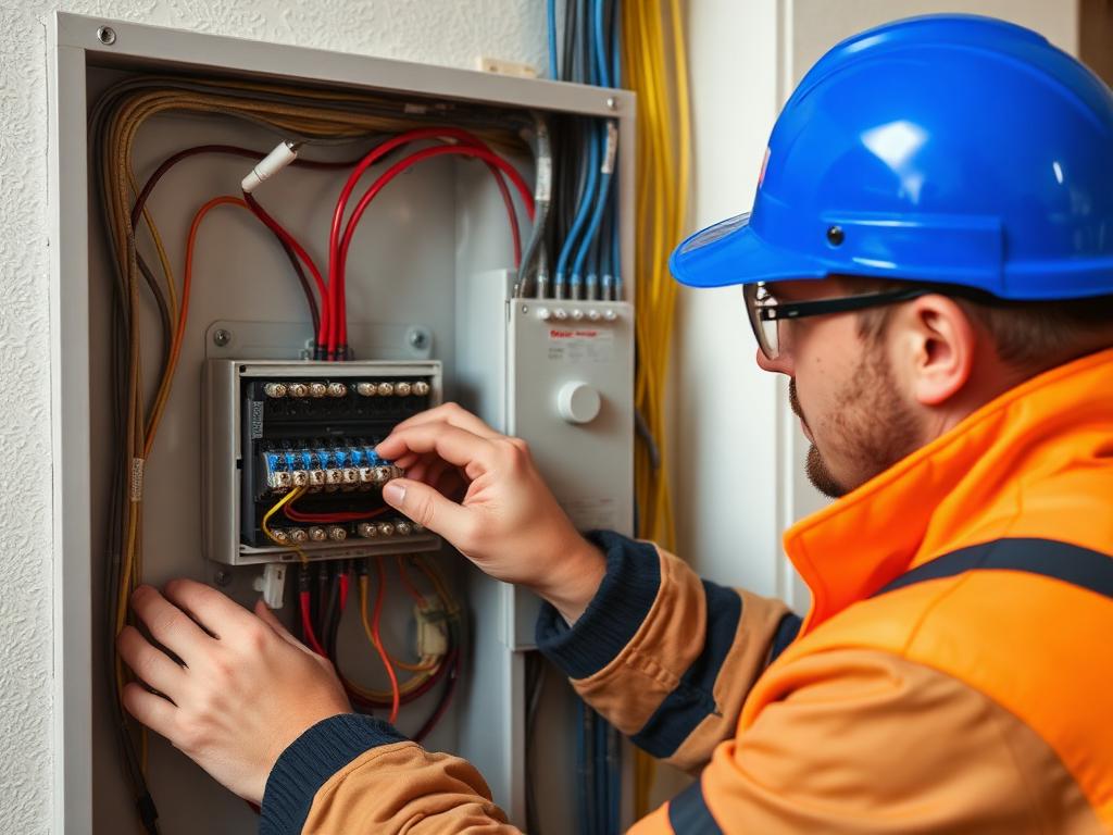 Electrical panel work
